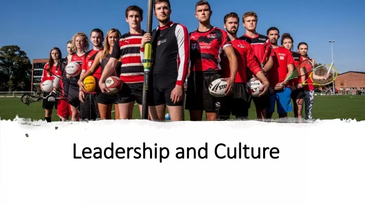 leadership and culture