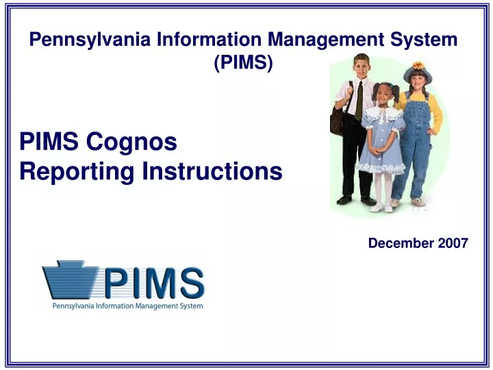 pennsylvania information management system pims