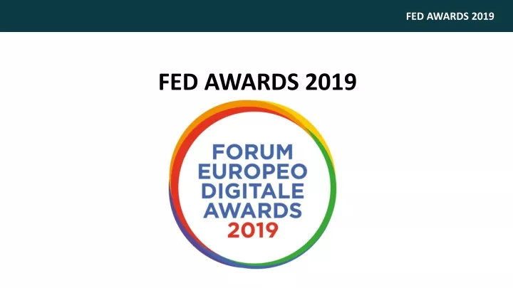 fed awards 2019