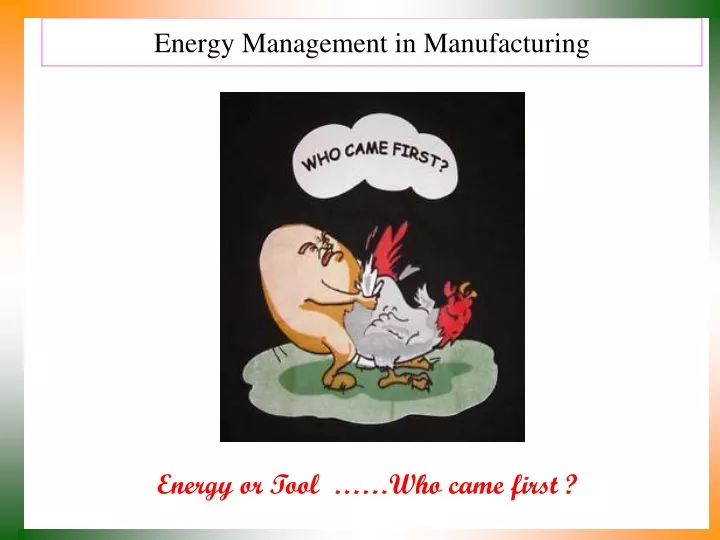 energy management in manufacturing