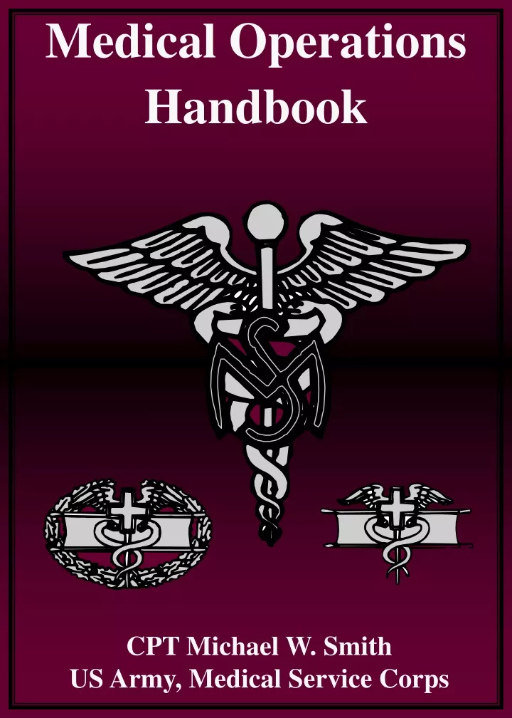 medical operations handbook