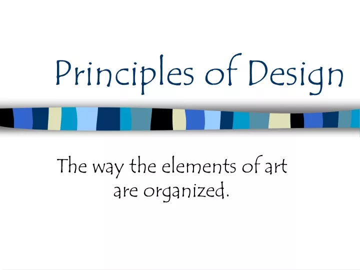 principles of design