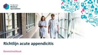 Richtlijn  acute appendicitis