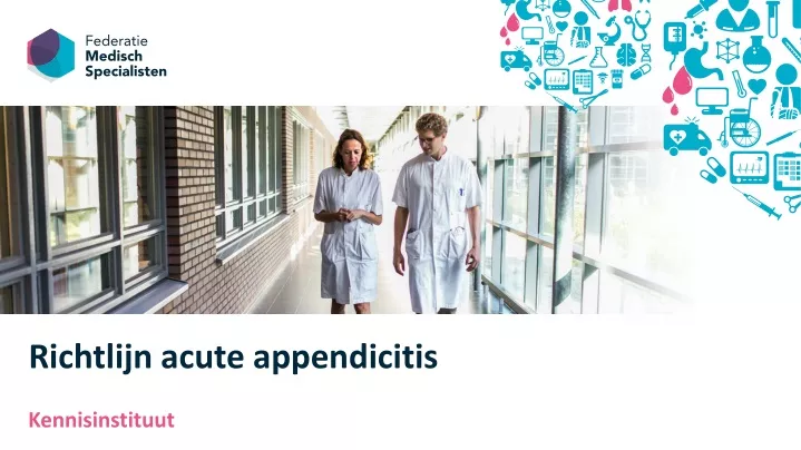 richtlijn acute appendicitis