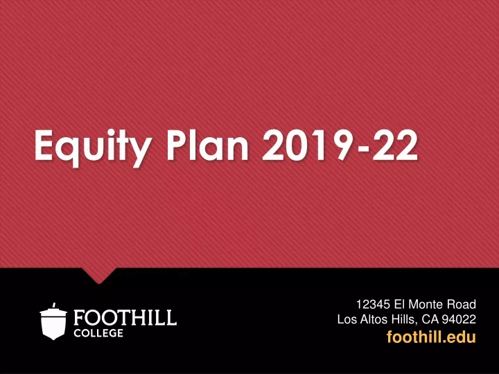 equity plan 2019 22