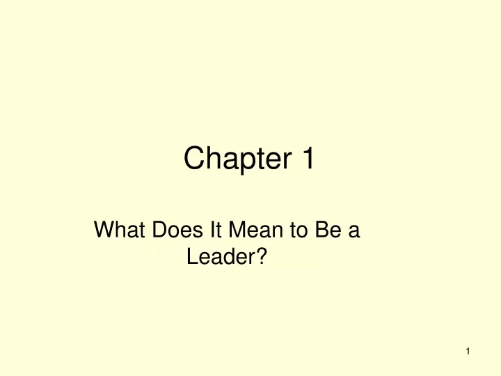 chapter 1