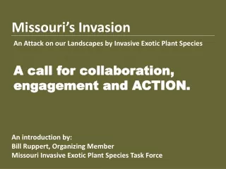Missouri’s Invasion