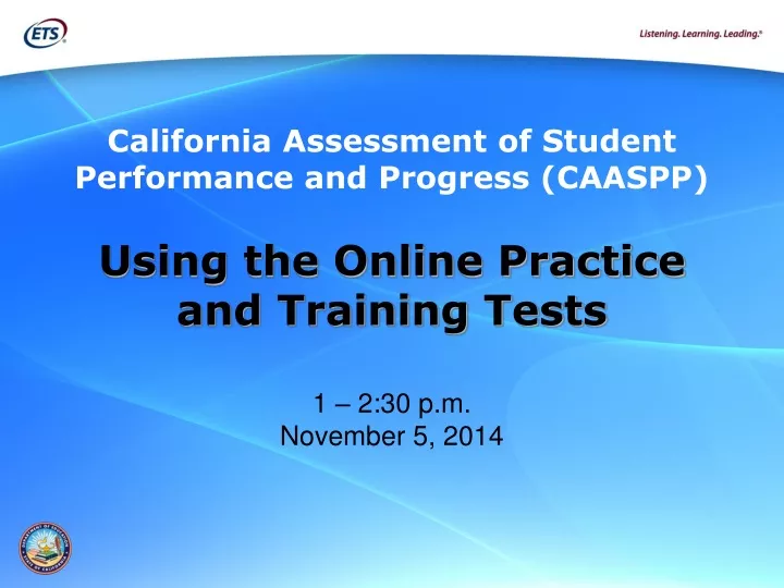 california assessment of student performance