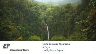 Costa Rica and Nicaragua 9 Days Led by Mark Bryant