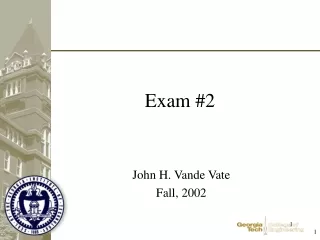 Exam #2