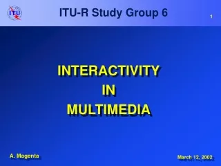 ITU-R Study Group 6