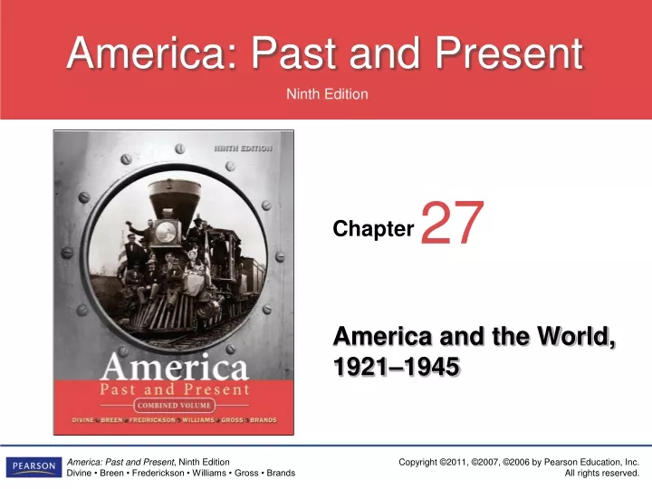 america and the world 1921 1945
