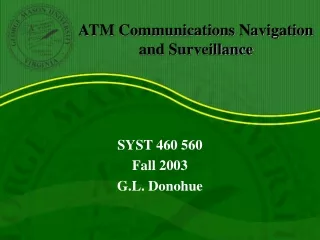 ATM Communications Navigation and Surveillance