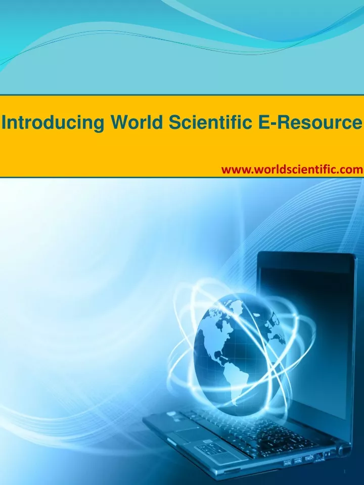 introducing world scientific e resource