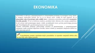 EKONOMIKA