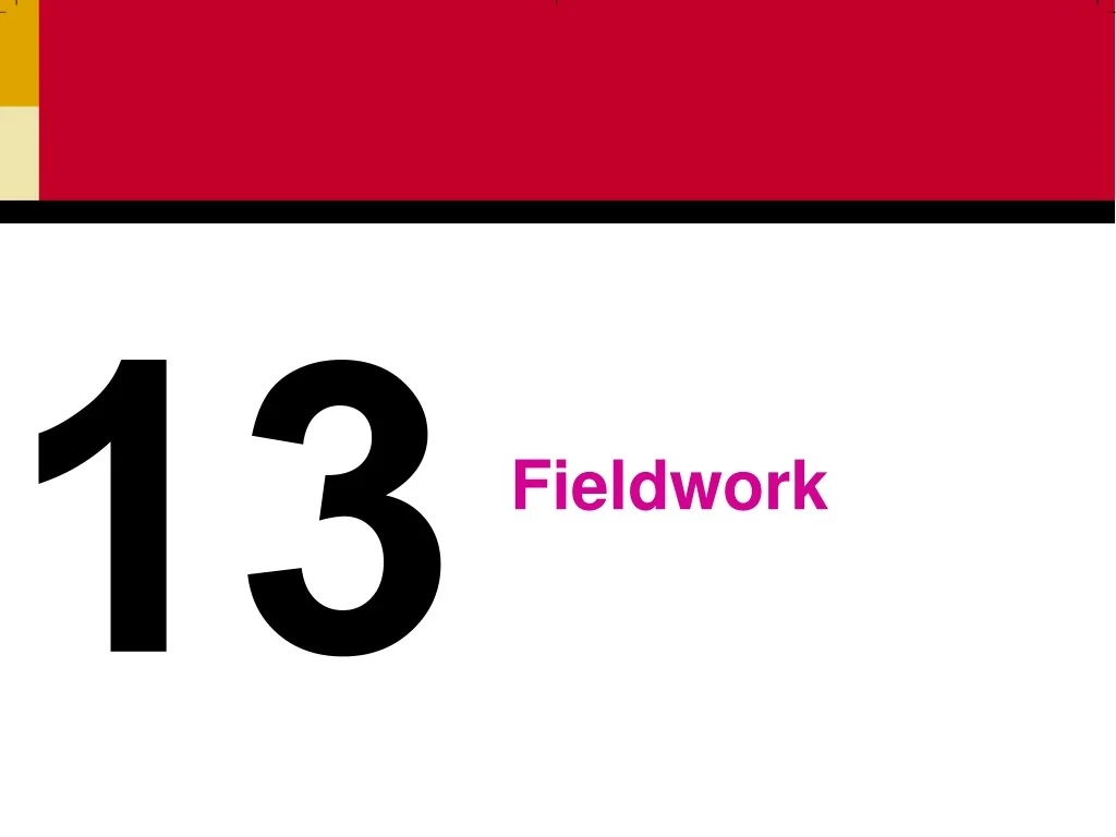 Fieldwork Essentials: From Selection to Evaluation - slide 1