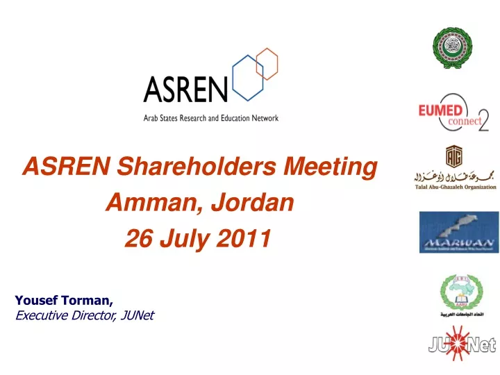 asren shareholders meeting amman jordan 26 july