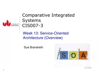 Comparative Integrated Systems CIS007-3