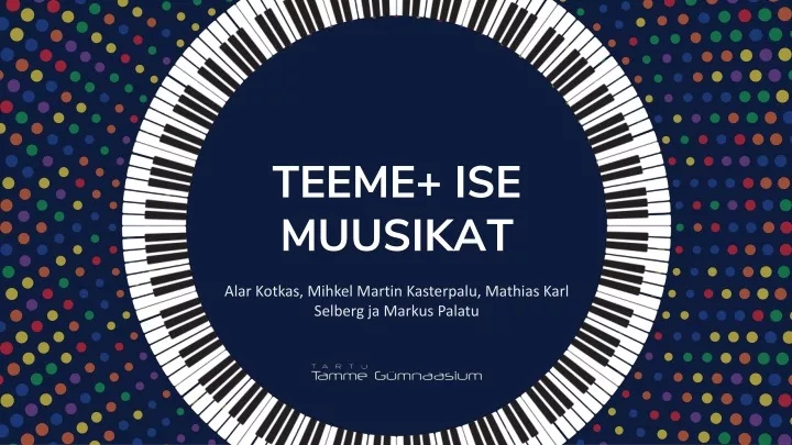 teeme ise muusikat