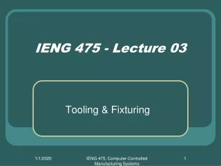 IENG 475 - Lecture 03