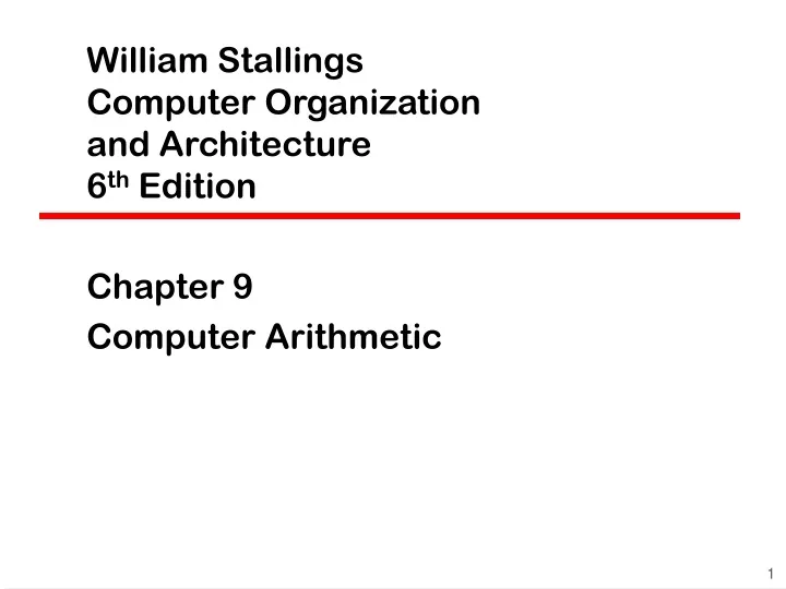 william stallings computer organization and architecture 6 th edition