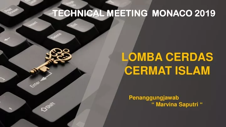 technical meeting monaco 2019