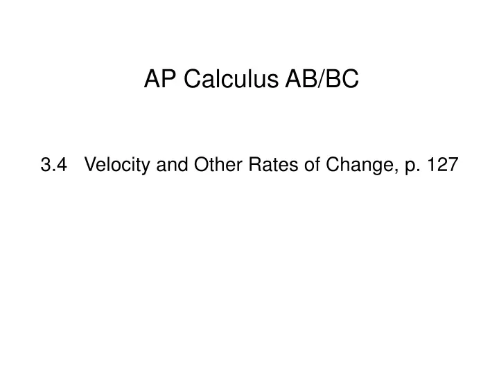 ap calculus ab bc