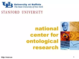 national  center for  ontological  research