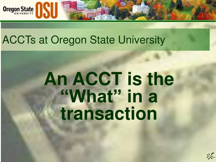 accts at oregon state university