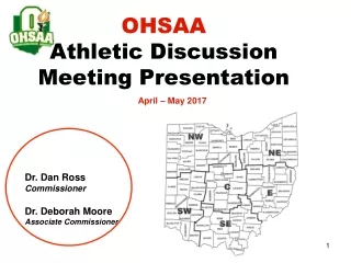 OHSAA Athletic Discussion Meeting Presentation