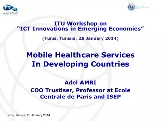 Mobile Healthcare Services In Developing Countries