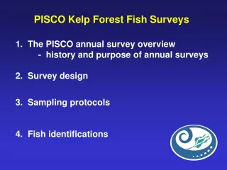 PISCO Kelp Forest Fish Surveys