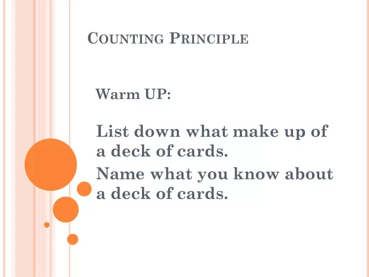 counting principle