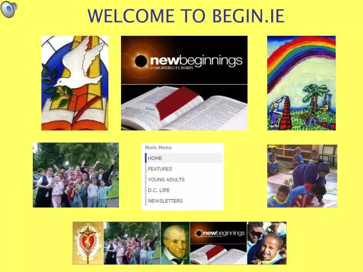 welcome to begin ie