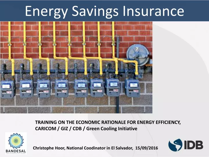 energy savings insurance