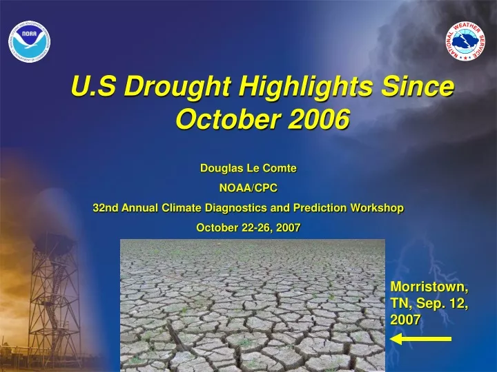 u s drought highlights since october 2006