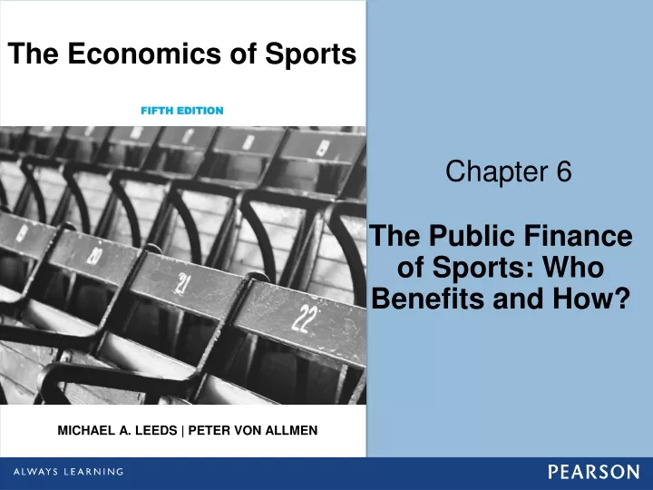 the economics of sports
