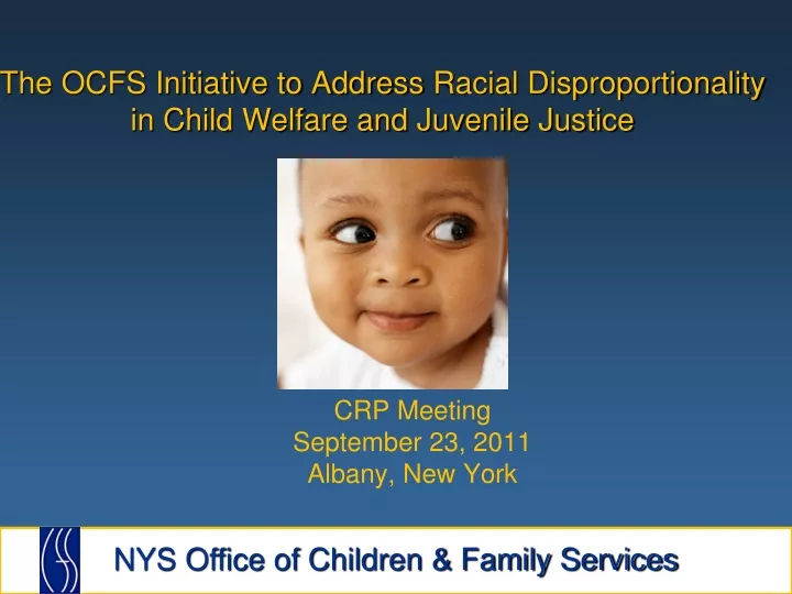 the ocfs initiative to address racial