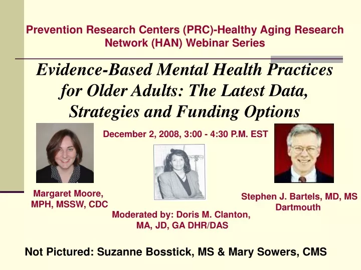 prevention research centers prc healthy aging