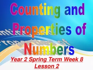 Counting and  Properties of Numbers