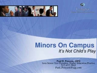 Minors On Campus