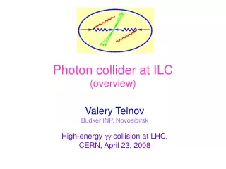 Photon collider at ILC (overview)
