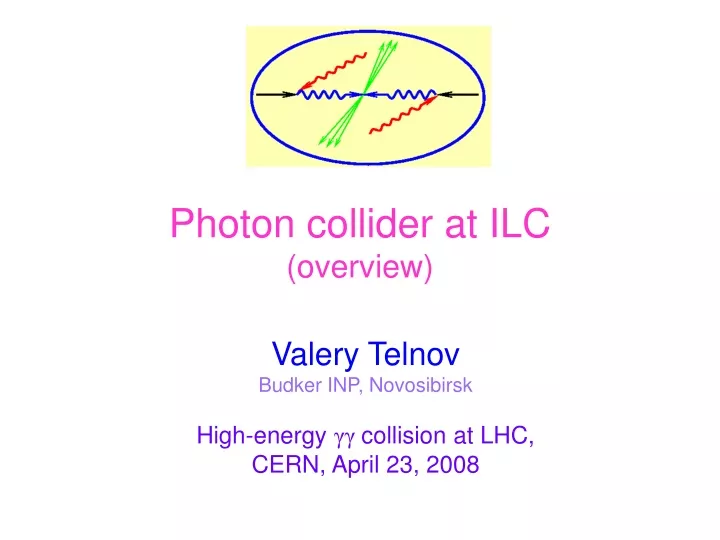 photon collider at ilc overview
