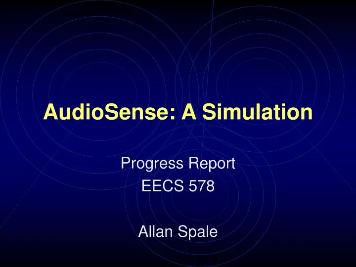 audiosense a simulation