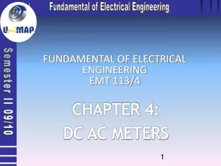 CHAPTER 4: DC AC METERS