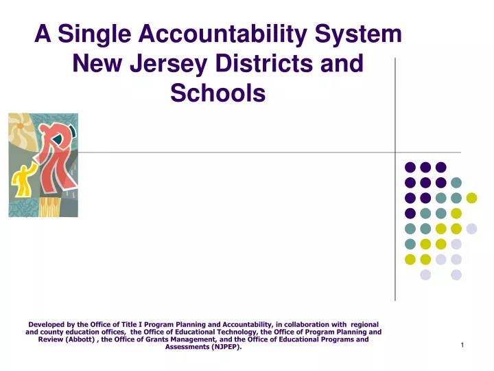 a single accountability system new jersey districts and schools