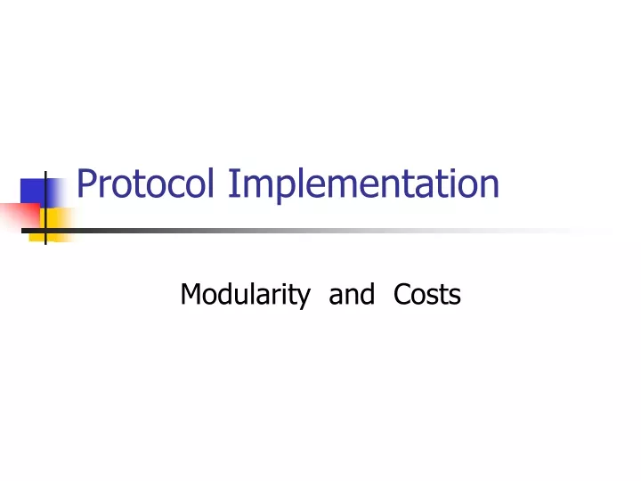 protocol implementation