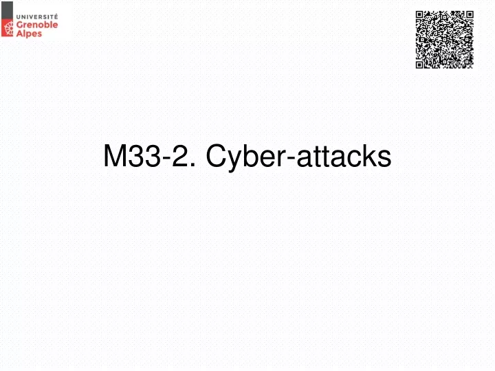 m33 2 cyber attacks
