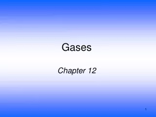 Gases Chapter 12