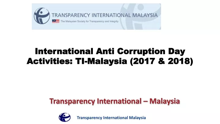 international anti corruption day activities